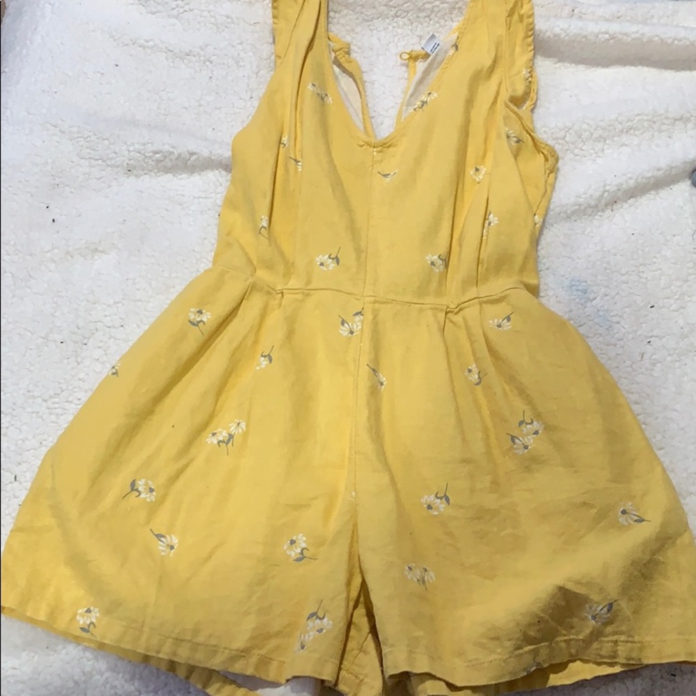 Yellow romper